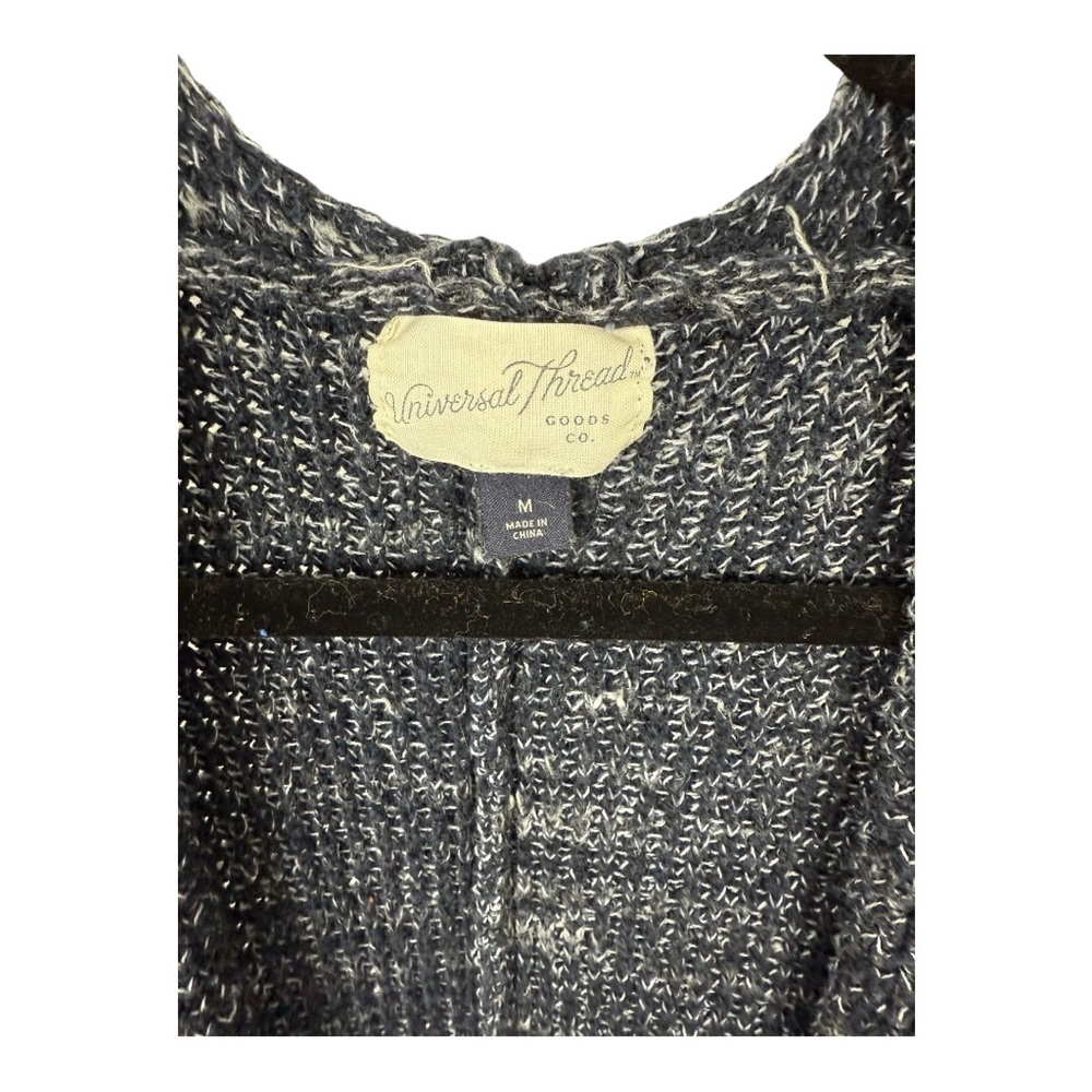 Universal Thread Navy Marled Cocoon Cardigan Size… - image 6